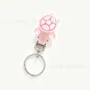 Venta Directa de Fábrica Llavero de Concha Degradada Colgante Creativo Luminoso Estilo Océano Encanto para Bolso de Niña Estilo Pareja