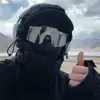 Ciclismo en Nieve Anti-UV Gafas de Sol de Marco Grande Gafas para Exteriores Gafas de Sol a Prueba de Viento para Bicicleta Venta al por Mayor en Stock a