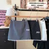 Saia de Renda Patchwork com Bolinhas para Mulheres, Novo Estilo Primavera e Verão, Anti-Exposição, Cintura Alta, Emagrecedora, Que Abraça o Quadril, Saia Versátil de Corte A
