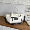 Bolso de Mano de Moda Nuevo Verano 2026, Tela de Nailon de Color Sólido, Bolso de Hombro de Gran Capacidad, Bolso Cruzado Elegante y de Aspecto de Alta Calidad