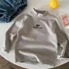Camiseta Interior de Cuello Medio Alto para Niños Bangcheng 2026 Nueva Llegada de Invierno Suéter Versátil para Niños Pequeños y Niños Pequeños Moda de Invierno