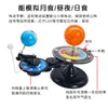 Instrumento de tres bolas modelo científico de enseñanza para estudiantes modelo diario y de eclipse lunar total versión en inglés versión Alvin instrumento de movimiento de cuerpo celeste