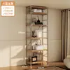 Novo Modelo Rack de Armazenamento de Chão para Sala de Estar Quarto Estilo Japonês Rack de Armazenamento com Eixo Óptico para Cozinha Micro-ondas Rack de Armazenamento para Armazém