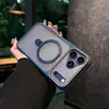 Soporte Metálico Integrado Adecuado para iPhone 17 Pro Max Funda para Teléfono con Sensación de Piel Apple 16 Cubierta Protectora Anti-Caídas Transfronterizo