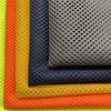En stock, tela de malla hexagonal de poliéster C003, tres bolsos de malla pequeños vacíos para equipaje, ropa deportiva, uniforme escolar, forro de tela de malla.