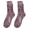 Calcetines Viejos Calcetines Retro con Agujeros de Moda para Hombre Calcetines para Mujer Ropa de Trabajo Calcetines para Pareja Calcetines de Mendigo Calcetines Gruesos con Pila Calcetines Tie-Dye