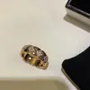 Anillo Rombo de Tamaño Mediano Xiaoxiangjia con Diamantes para Novia, Anillo de Boda, Versión Alta, Venta Directa de Fábrica y Venta al por Mayor