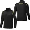 23 Primavera e Outono Nova Roupa Esportiva da Equipe Chinesa Roupas de Treinador Suéter para Meninos e Meninas Casaco Dourado Personalizado Atacado