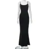 Vestido Longo Feminino Bonito, Justo, Camisola Longa, Conjunto Casual Feminino de Outono Mais Vendido