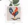 Bordado de Dibujos Animados Bordado Brazalete Brazalete Brazalete Accesorios para Ropa Animales Pegatinas de Tela Fábrica de Bordado por Computadora