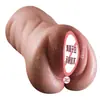 Jiuai Silicona Marca Famosa Muñeca Taza Avión Molde Vagina y Glúteos Juguetes Sexuales Masculinos Portátil Adulto Productos para Alivio del Estrés
