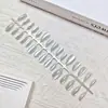 Tiras de Unha Vestíveis Eletrodepositadas Ultravioleta Olho de Gato, 30 Peças, Tiras de Unha Vestíveis Codificadas, Tiras para Atacado, Tiras de Unha Pré-Fabricadas Personalizadas