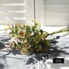 6 ramas artificiales de eucalipto para paisajismo decorativo, con ramas de hoja de dinero, plantas artificiales, árboles artificiales y flores artificiales