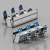 Consola de control de operación del centro de mando personalizado consola de operación moderna simple sensación tecnológica pintura horneada consola de operación consola de monitoreo consola de despacho