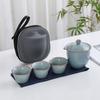 Juego de Té de Viaje Práctico Tetera de Cerámica Ge Kiln Taza de Té Empresa Hotel Evento Reunión Anual Souvenir Logotipo