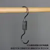 Cabides de Resina para Lojas de Roupas, Cor Café com Textura de Madeira de Alta Qualidade, Tendência para Roupas Femininas, Cabides de Plástico de Marca de Luxo, Marca de Pele