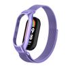 Adecuado para Correa Xiaomi Mi Band 8, Pulsera de Bucle Magnético Milanesa, Caja de Metal, Correa Xiaomi Mi Band 7