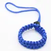 Pulsera de Supervivencia para Exteriores Cámara en la Muñeca Cuerda Trenzada de Paracord Colgante Pulsera Trenzada Universal de Paracord para la Muñeca