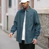 Camisas de Mezclilla Estilo Americano Transfronterizas para Hombre, Ropa de Trabajo, Camisas Retro de Manga Larga, Camisas para Hombre Transfronterizas de Comercio Exterior, Venta al por Mayor de Comercio Exterior