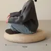 Futón Tejido de Paja Cojín de Piso Estilo Japonés Tatami Balcón Esterilla de Meditación Uso en Casa Esterilla para Arrodillarse en Meditación Esterilla Tejida de Paja