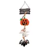 CY Transfronteiriço Novo Halloween Criativo Abóbora Fantasma Enfeites Pendurados Festa do Festival Fantasma Morcego Madeira Pingente Decorativo