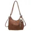 Yozzi 2026 Bolsa de Axila Moda Versátil Simples Retrô Bolsa Tote Alto Valor Casual Bolsa de Ombro Transversal