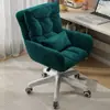 Silla de Computadora, Cómoda y para Sedentarismo, Silla para Estudio en Casa, Silla de Escritorio para Dormitorio, Silla de Maquillaje para Habitación de Niñas, Silla de Oficina Giratoria con Elevación