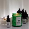 Aceite esencial aromático para velas de aromaterapia, 10 ml, botella de vidrio, hecho a mano, para hacer velas caseras.