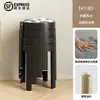 Taburete de plástico acolchado suave, apilable para uso doméstico, diseño redondo, resistente y duradero, extra grueso, adecuado para sala de estar, mesa de comedor y como silla de repuesto