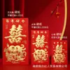 Bolsas de Sobre Rojo al por Mayor, Papel Cartulina Rígido, Estampado Dorado, Sobres Rojos de Tamaño Grande para Buena Suerte y Prosperidad, Pequeños de Tamaño Universal, Fabricante Yongji