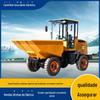 Fabricantes fornecem canteiro de obras Transporte caminhão basculante frontal engenharia de construção quatro rodas bouncer caminhão basculante frontal
