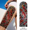 Pegatinas de Tatuaje Coloridas Estilo Japonés de Brazo Completo, Impermeables y de Larga Duración, para Hombres y Mujeres, con Dragón, Hannya, Koi, Florales, Geisha, Diseños Tradicionales y Estilos Atrevidos