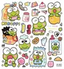 Pegatinas para Uñas con Tema de Postre Kolobi Rana de Ojos Grandes Original de Sky Decoración DIY Guka iPad Pegatinas para Uñas