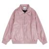 Chaqueta de Cuero Marrón Verde Estilo Retro Maillard para Hombre Qilin Diseño Moderno para Niño Chaqueta cleanfit