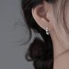 925 prata esterlina em forma de diamante nicho design 2023 novos brincos de pino da moda brincos femininos verão