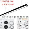 Insertar luz led tira de led Luz de ingeniería Oficina Madera personalidad industrial aluminio angular luz de oficina techo