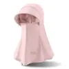 Protector Solar Cara Completa Nuevo Sombrero Parasol Todo en Uno Gorro para Montar al Aire Libre Verano Máscara de Seda de Hielo Protección UV