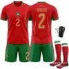 2627 EE. UU., Canadá y México Copa del Mundo Marruecos Uniforme de Fútbol Local Set de 10 Días No. 2 Camiseta de Achraf