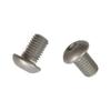 Tornillo de copa redonda de grado 10,9, de acero al carbono, de alta calidad, con revestimiento de dacromo, cabeza semicircular, tornillo de cabeza hueca hexagonal M4 M5 M6 M8