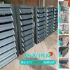 Fábrica de persianas persiana de contenedor manual eléctrica persiana de aleación de aluminio a prueba de lluvia para pared exterior de fábrica industrial