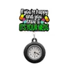 Reloj de Bolsillo Clásico de Enfermera y Doctor de Hospital con Apariencia Personalizada y Práctico Clip Retráctil para Insignia Colgante de Pecho