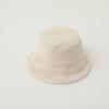 Sombrero de pescador de oso para niños otoño e invierno engrosado de lana de cordero a prueba de frío cálido sombrero de pescador de terciopelo de ciervo para bebé
