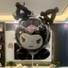 Balões Bobo da Moda Barraca de Mercado Noturno Balões Bobo Transparentes com Penas de Desenho Animado Brilhantes Brinquedos Infantis para Venda