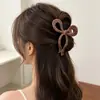 Pinza para el Cabello con Lazo Degradado para Mujer Nuevo Estilo 2026 Pinza de Tiburón Simple Pasador de Alta Gama Accesorio Versátil para el Cabello para la Parte Trasera de la Cabeza