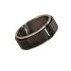 Anel de aço inoxidável masculino europeu e americano transfronteiriço giratório feminino 8mm anel giratório descompressão que não desbota anel de aço titânio frio