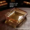 Cenicero Redondo de Vidrio Jingyu Creativo para Hogar Sala de Estar Transparente Venta al por Mayor y al por Menor desde Fabricante con Opción de Logo