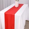 Venta al por mayor del fabricante Colores sólidos Sedas y Satines Satines Camino de mesa Boda Hotel Boda Boda Mantel largo Decoración Mesa de comedor