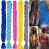 Peluca Afro Fibra Química Trenza Grande 165g Trenza Sucia Jumbobraidhair Seda de Alta Temperatura Trenza Retorcida Tejida a Mano
