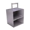 Sartén para parrilla, funda para sartén de parrilla, caja de colección para sartén de parrilla, cubo para carbón, funda para transportar carbón, caja de carbón, rejilla para parrilla, parrilla de barbacoa, funda para sartén de parrilla, caja de carbón