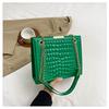 Bolso Bandolera con Cadena Personalizado de Moda Estampado de Cocodrilo Europeo y Americano para Mujer 2024 Nuevo Otoño Moda Viajero Bolso Tote de Alto Valor